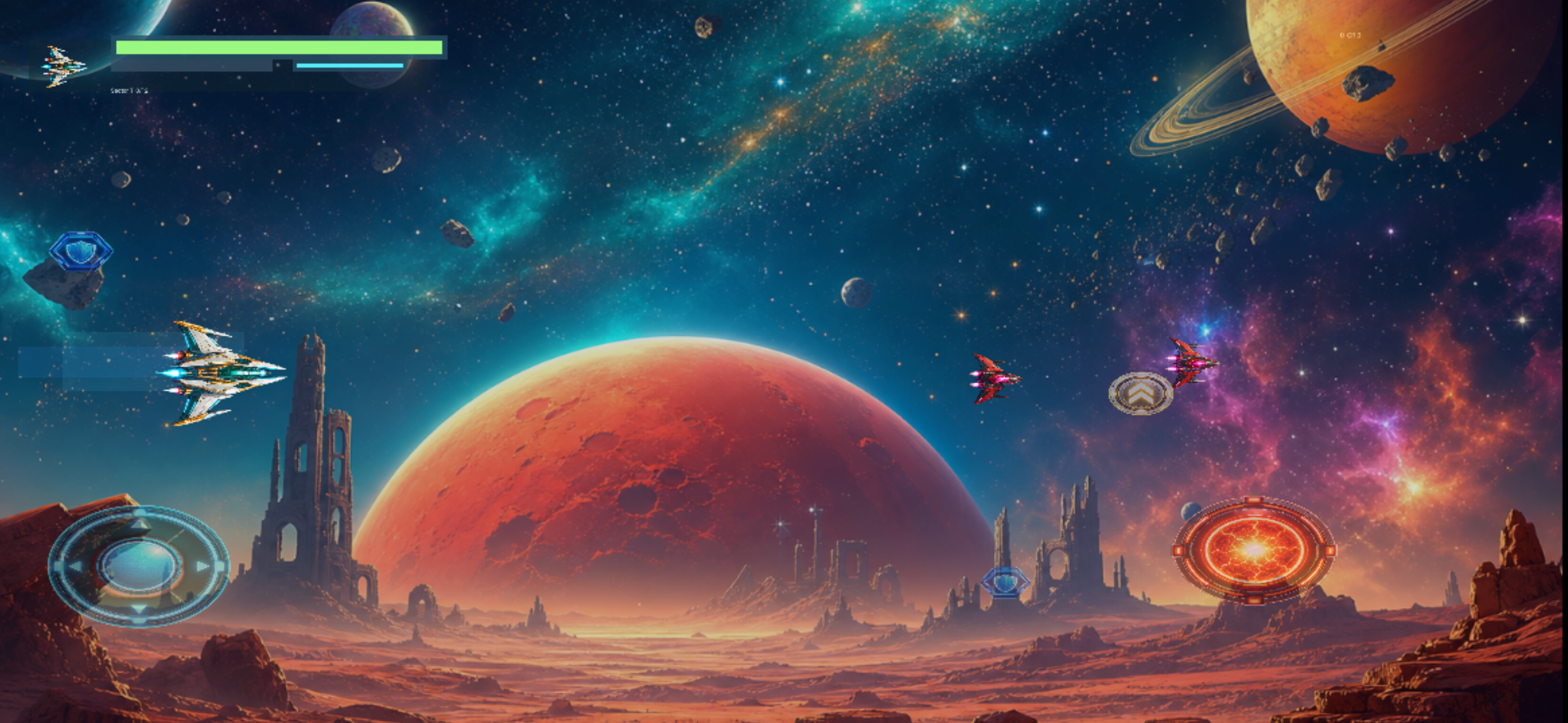 Mars Attack live gameplay screenshot